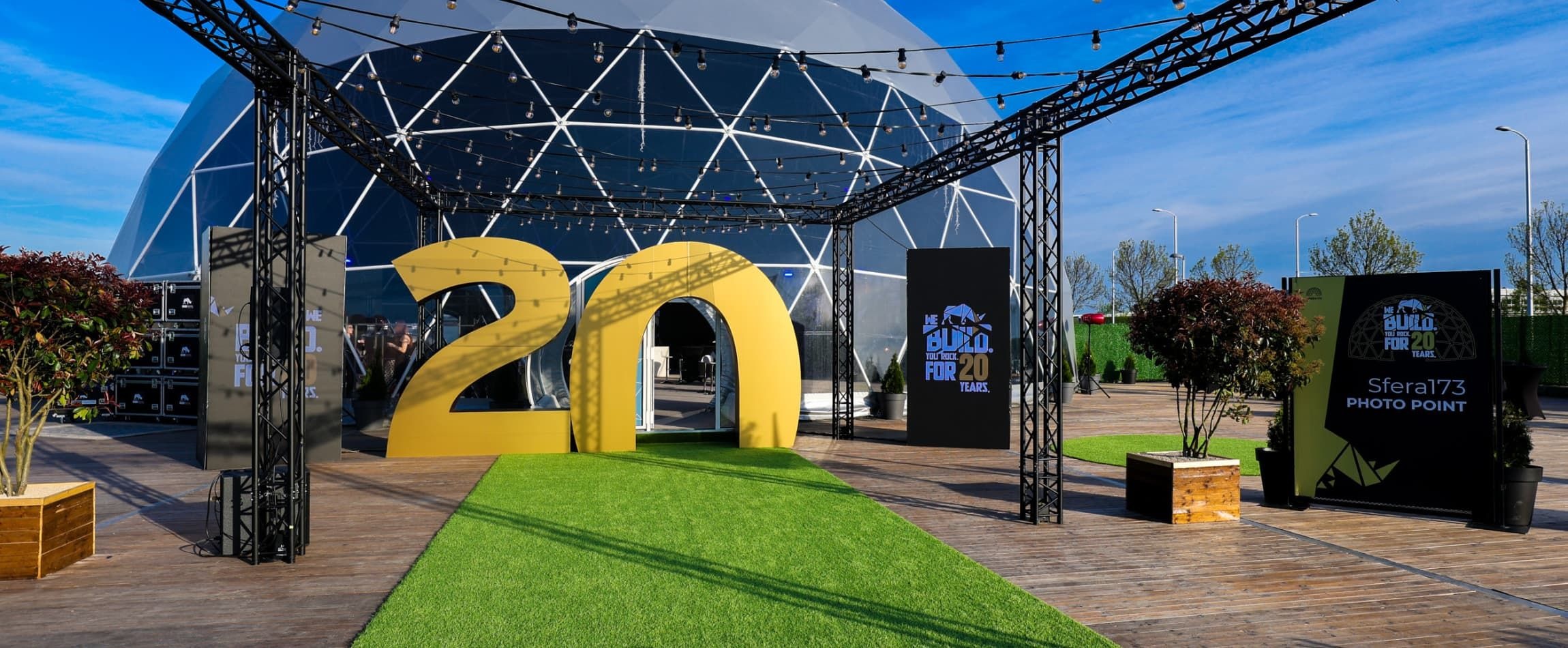 WE BUILD. YOU ROCK. FOR 20 YEARS.