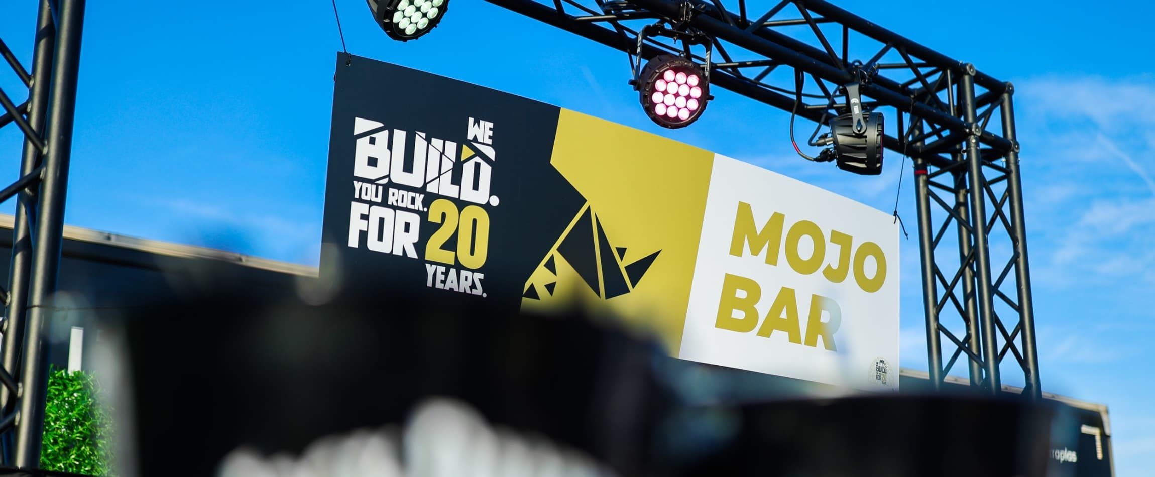 WE BUILD. YOU ROCK. FOR 20 YEARS.