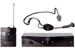 AKG headset microphone