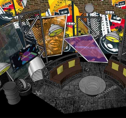 TV studio POP ROCK