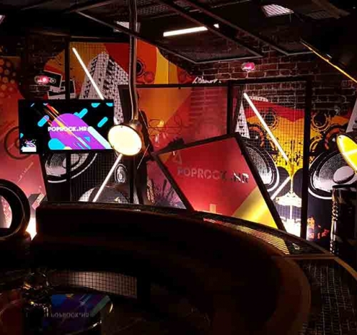 TV studio POP ROCK